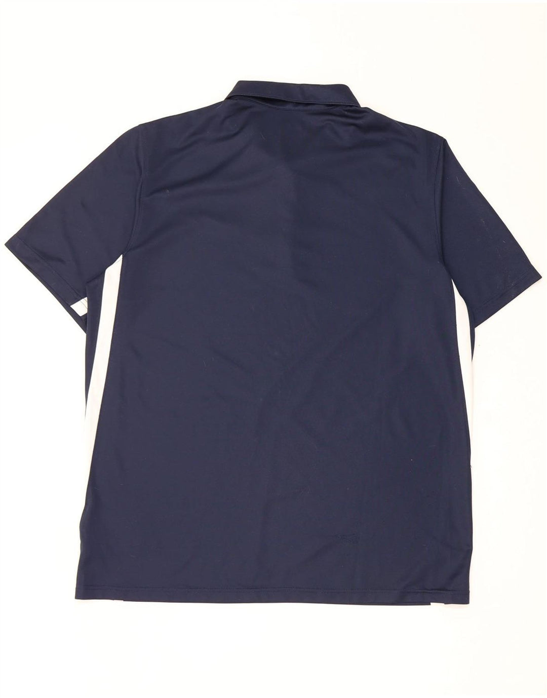 Polo Nike da uomo Dri Fit grande in poliestere color block blu navy
