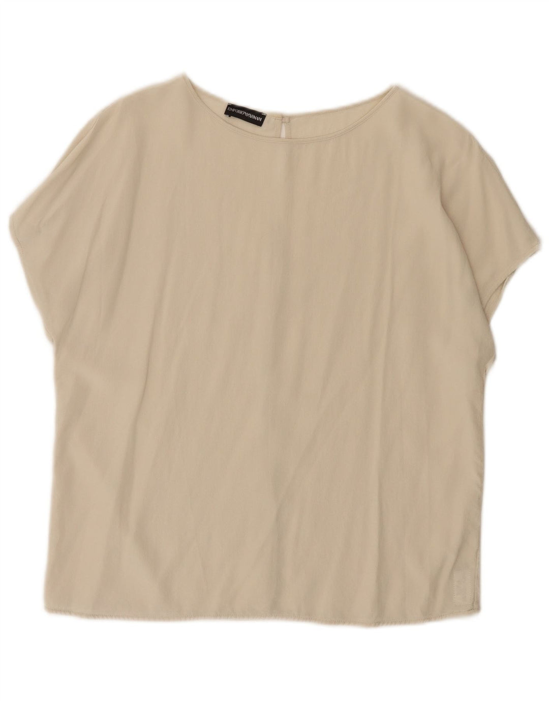 Top camicetta da donna Emporio Armani UK 14 Beige medio