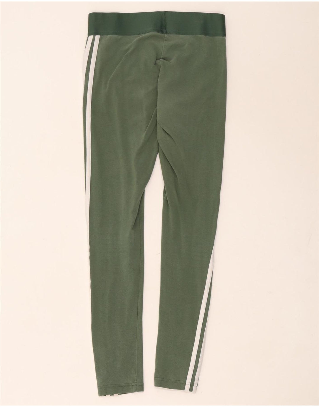 Leggings Adidas da donna UK 8/10 piccolo cotone verde