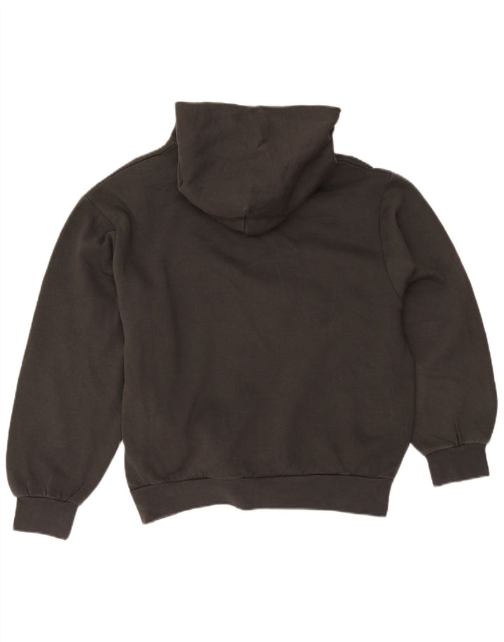 Maglione oversize con cappuccio da donna Zara UK 14 Cotone grigio medio