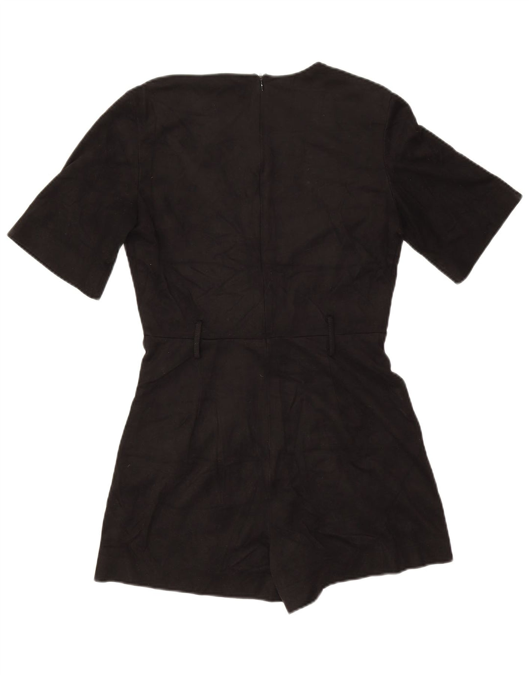 Tutina corta Zara Trafaluc da donna UK 12 poliestere nero medio