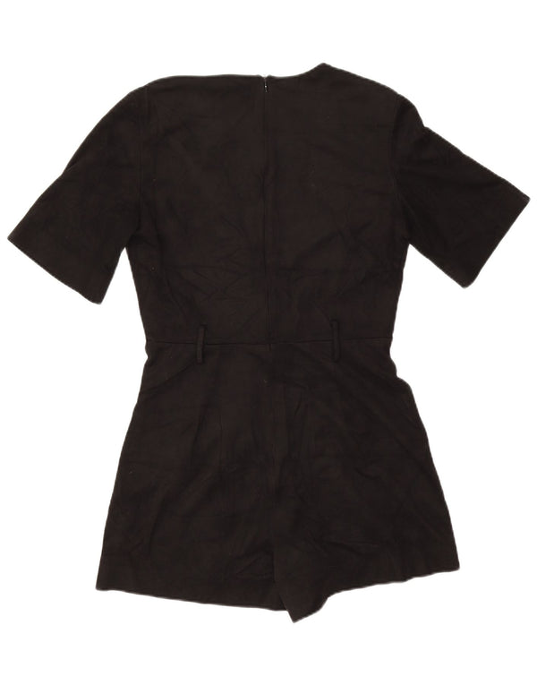 Tutina corta Zara Trafaluc da donna UK 12 poliestere nero medio