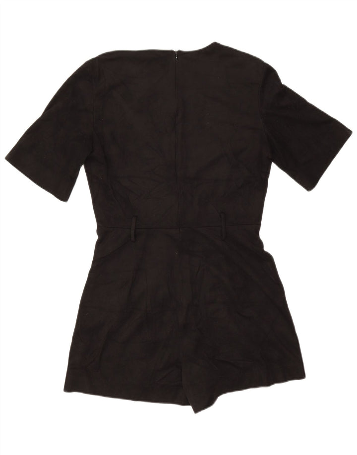 Tutina corta Zara Trafaluc da donna UK 12 poliestere nero medio