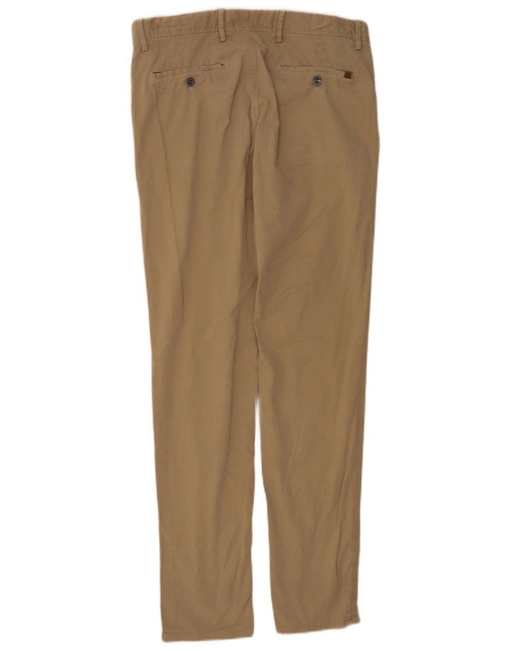 Pantaloni chino extra slim fit da uomo Massimo Dutti EU 40 Medium W31 L31 Beige
