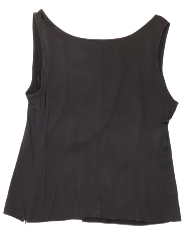 Armani Collezioni Camicetta senza maniche da donna Top IT 46 Large Nero