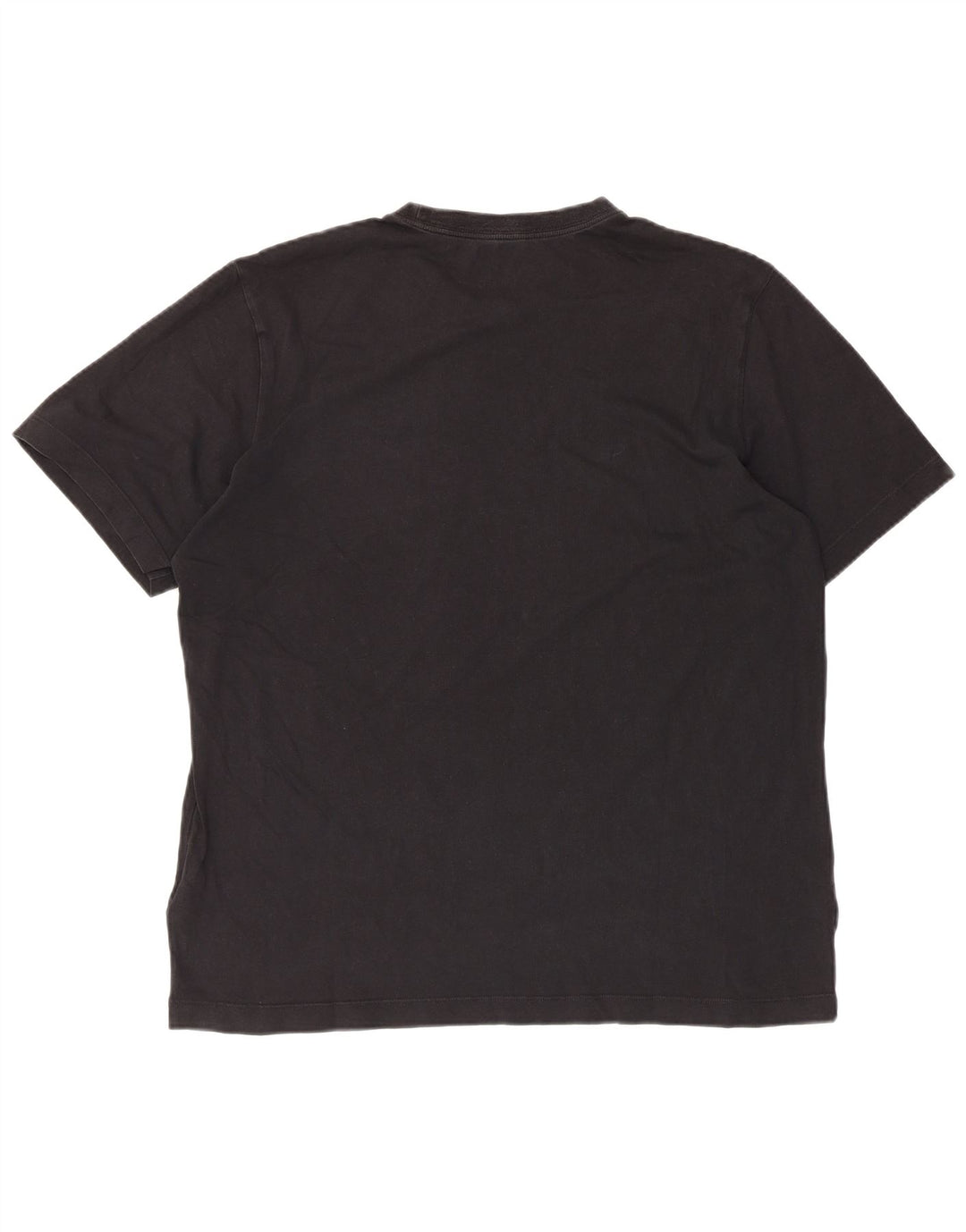 T-shirt da uomo NIKE Top grande in cotone nero