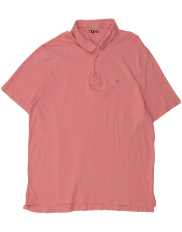 Polo da uomo Izod 2XL in cotone rosa