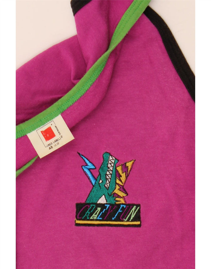 Canotta Donna VINTAGE IT 48 XL Cotone Rosa