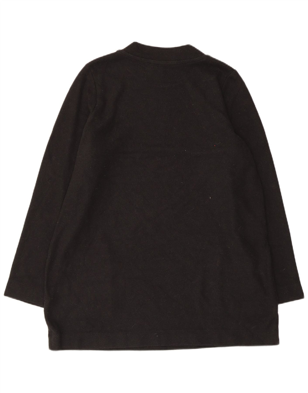 MARKS & SPENCER maglione maglione girocollo da donna UK 16 grande nero