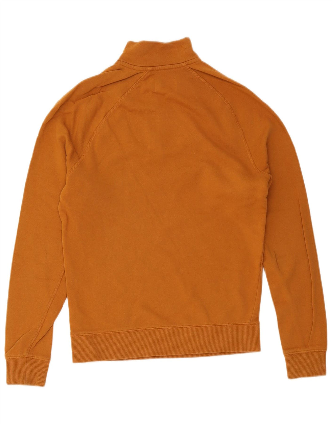 Felpa da uomo con collo con zip Farah, maglione piccolo in cotone giallo
