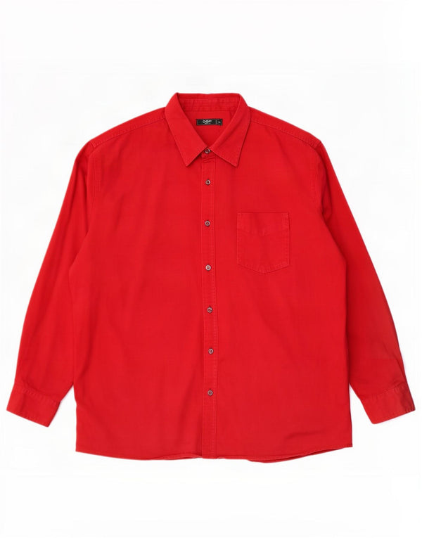 Camicia da uomo Cotton Traders 2XL Rossa