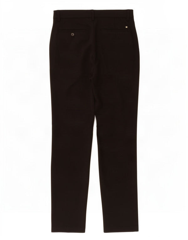 Pantaloni casual da donna Tommy Hilfiger US 14 XL W34 L32 poliestere nero