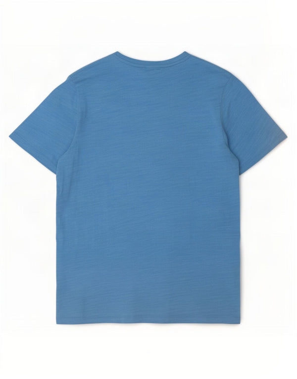 T-shirt grafica da uomo Jack & Jones Top XL in cotone chiazzato blu