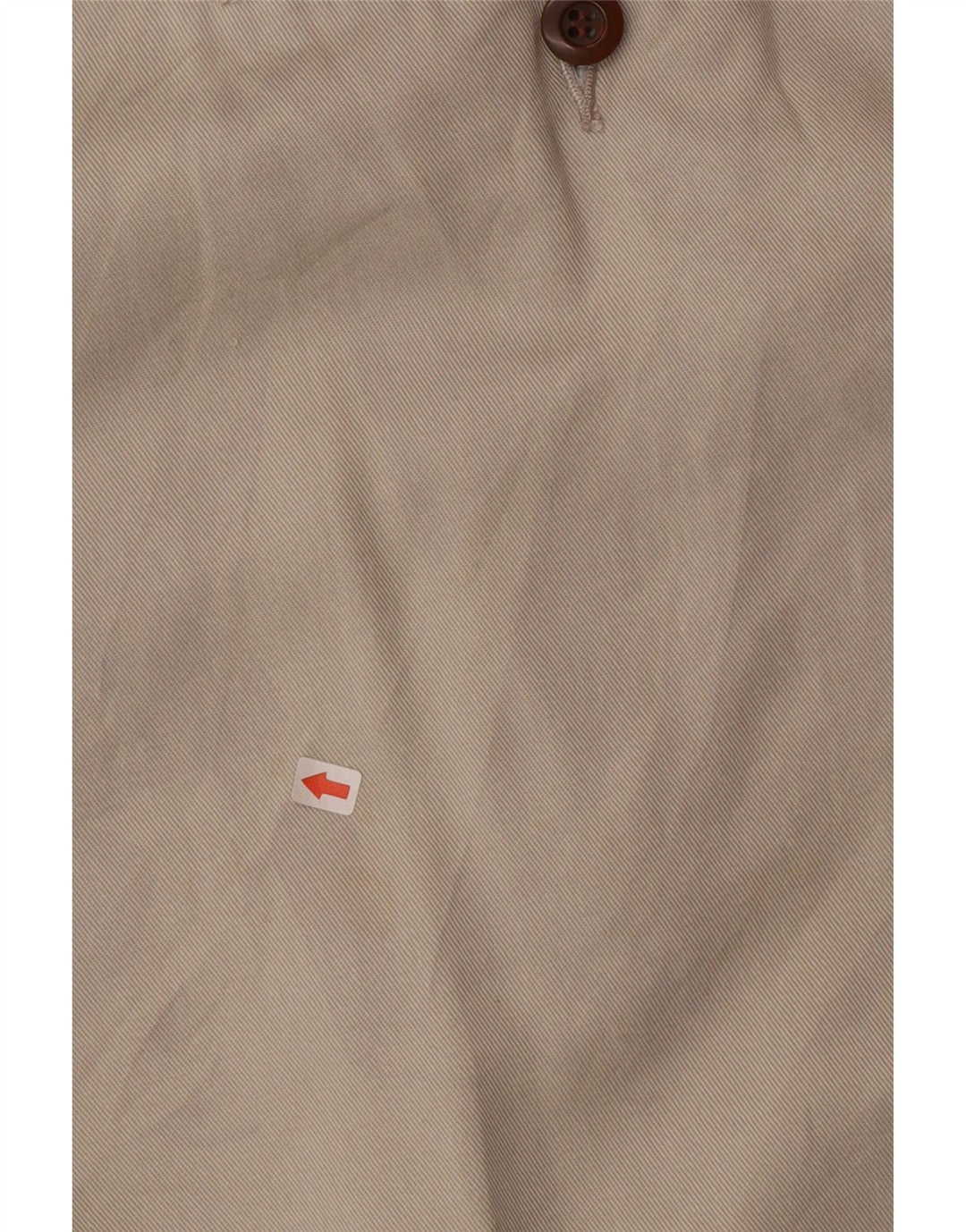 Pantaloncini chino con ancoraggio da uomo Dockers W36 Large in cotone beige