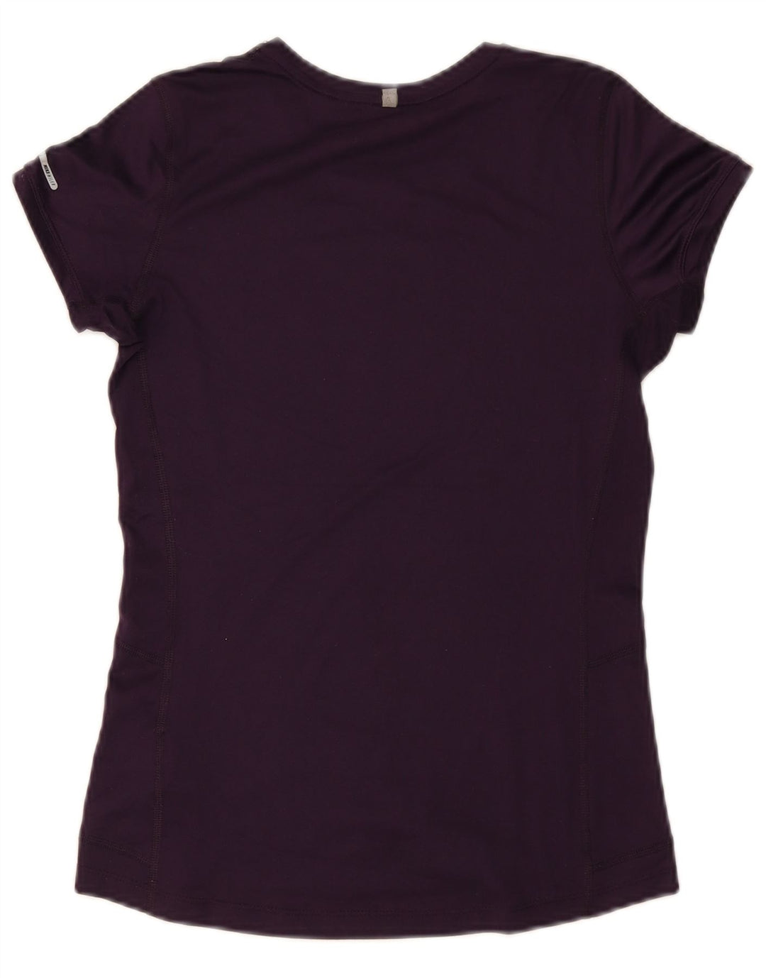 T-shirt Nike Dri Fit da donna Top UK 8 Small Viola Poliestere