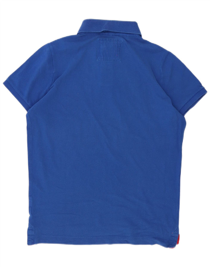 Polo da uomo Abercrombie & Fitch XL Blu
