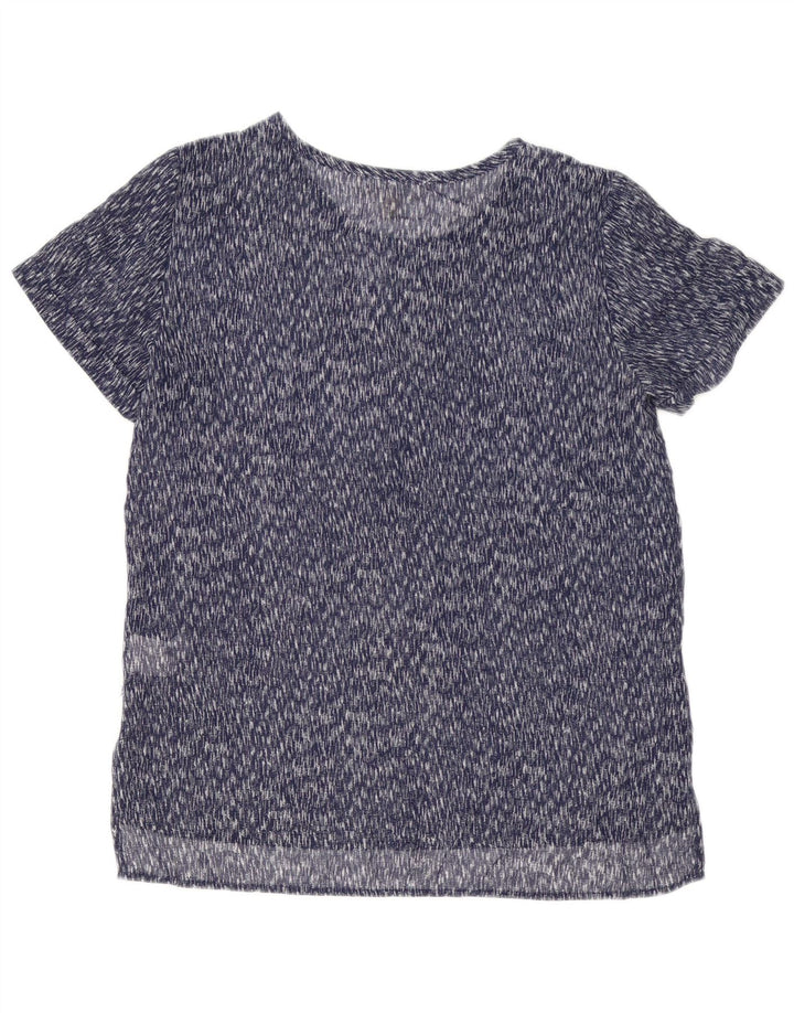 MICHAEL KORS Camicetta da donna Top UK 10 Piccola a righe blu
