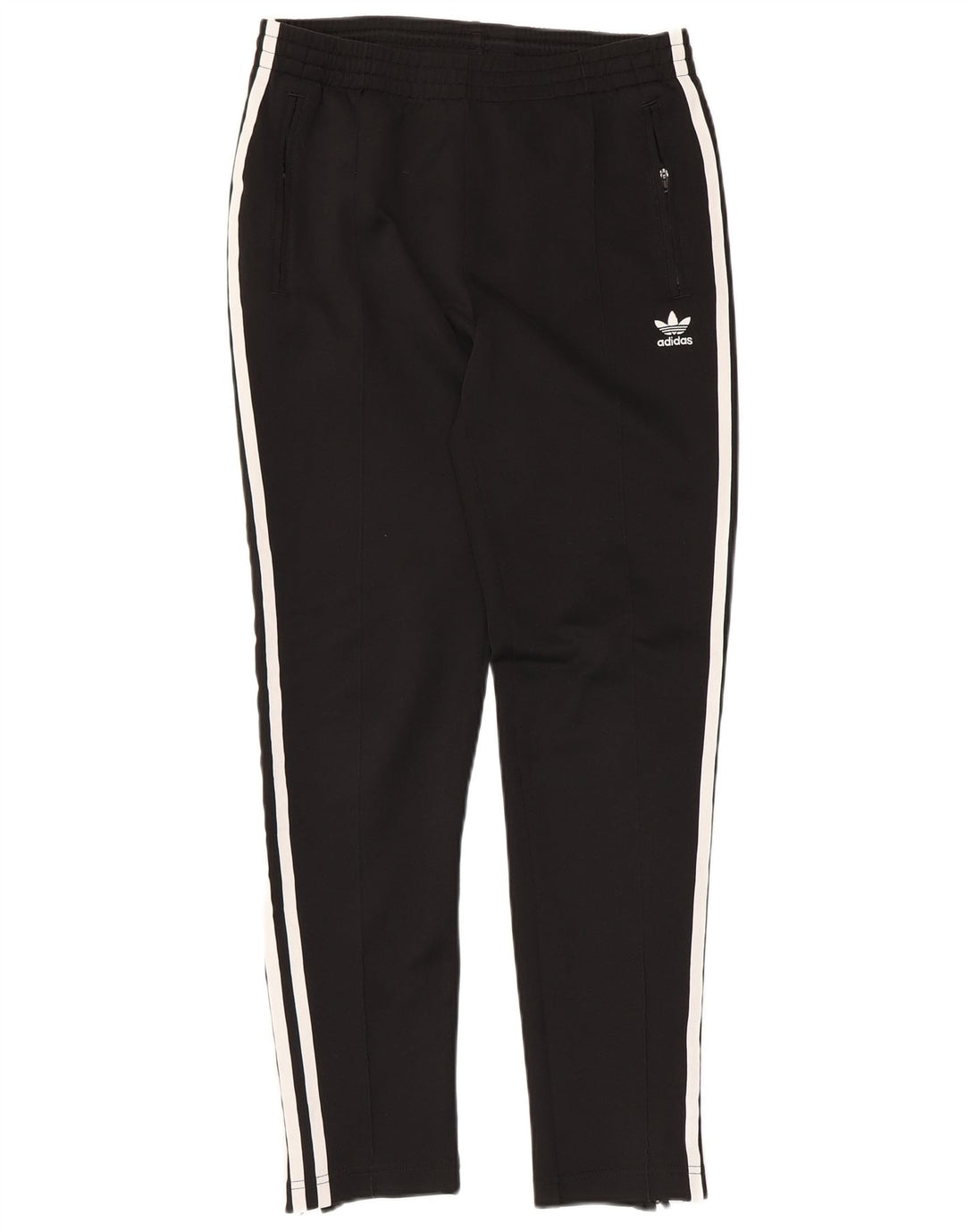 ADIDAS Womens Tracksuit Trousers UK 10 Small Black Polyester