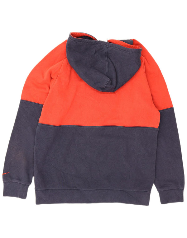 Felpa con cappuccio grafica Nike da ragazzo 13-14 anni XL Blu Colourblock Sports