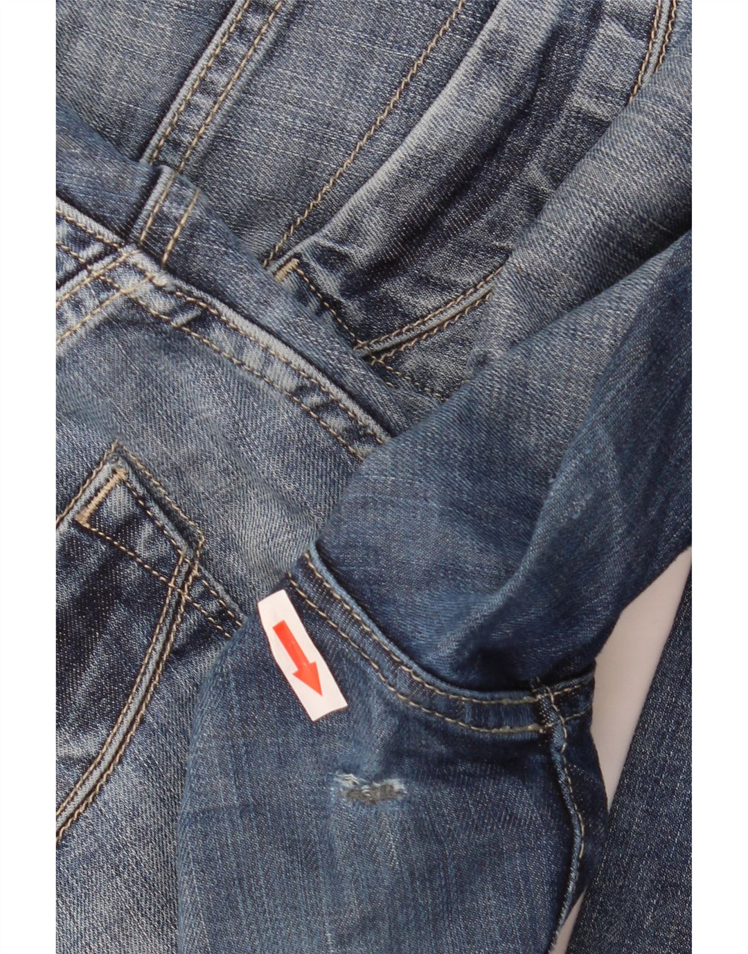 Jeans slim da donna Massimo Dutti W28 L29 cotone blu