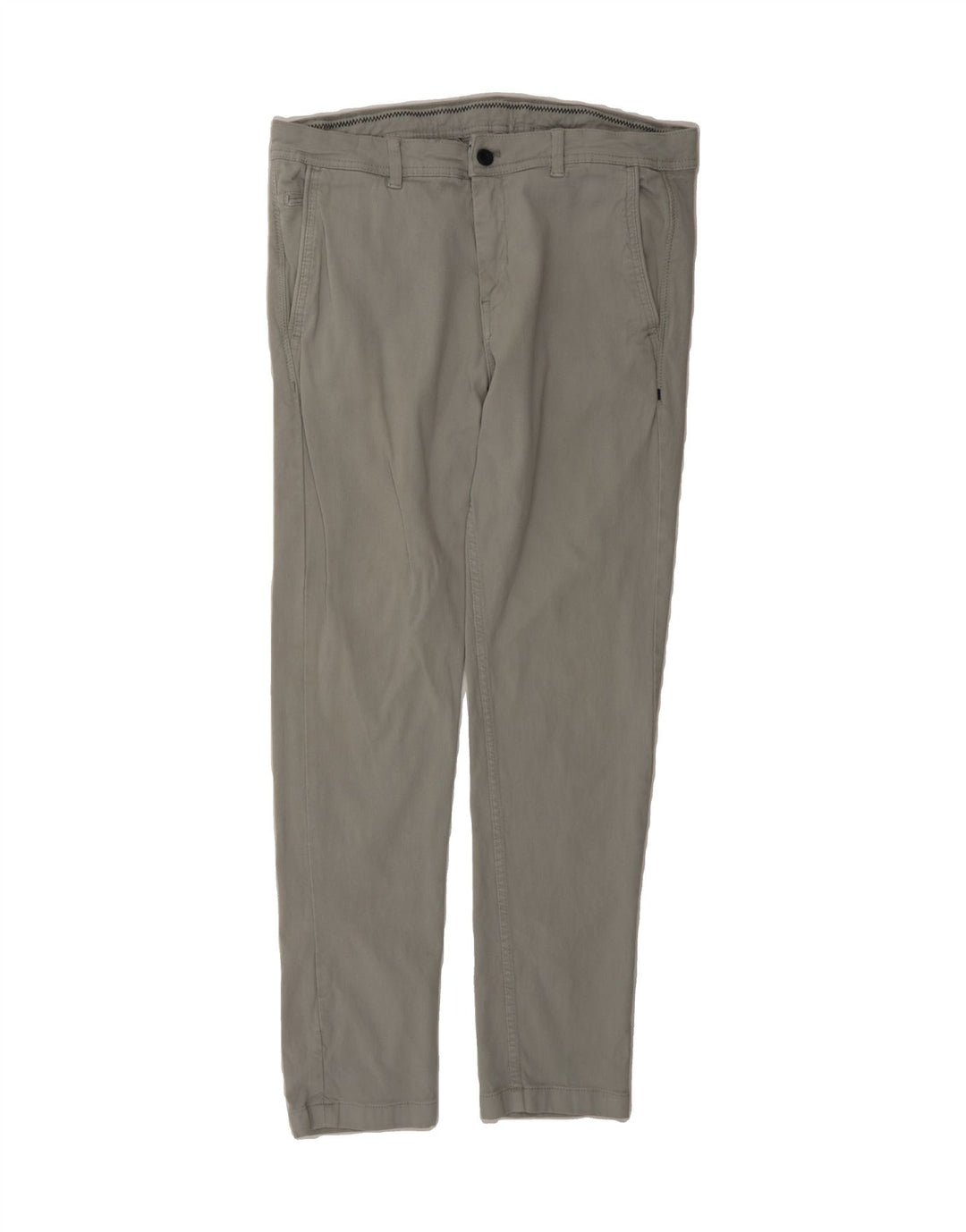 ZARA Womens Slim Chino Trousers EU 42 Large W32 L31 Grey Vintage Zara and Second-Hand Zara from Messina Hembry 
