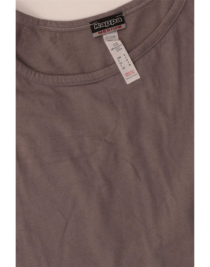 Canotta Uomo Kappa in Cotone Grigio Medio