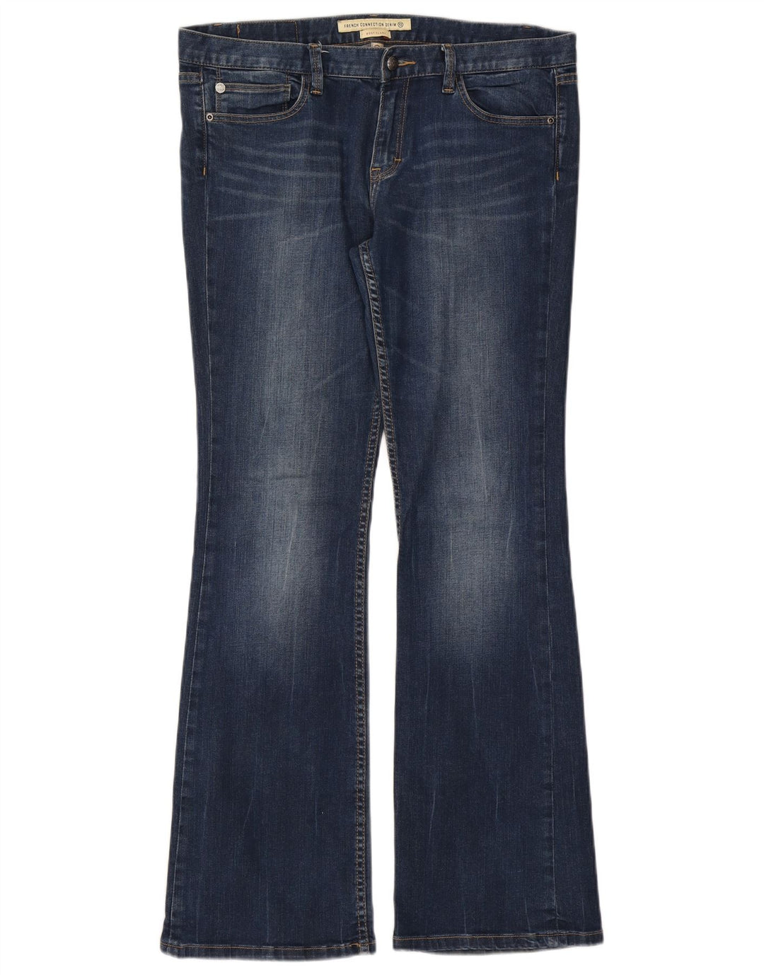 Jeans svasati bootcut da donna French Connection US 16 2XL W38 L33 Cotone blu