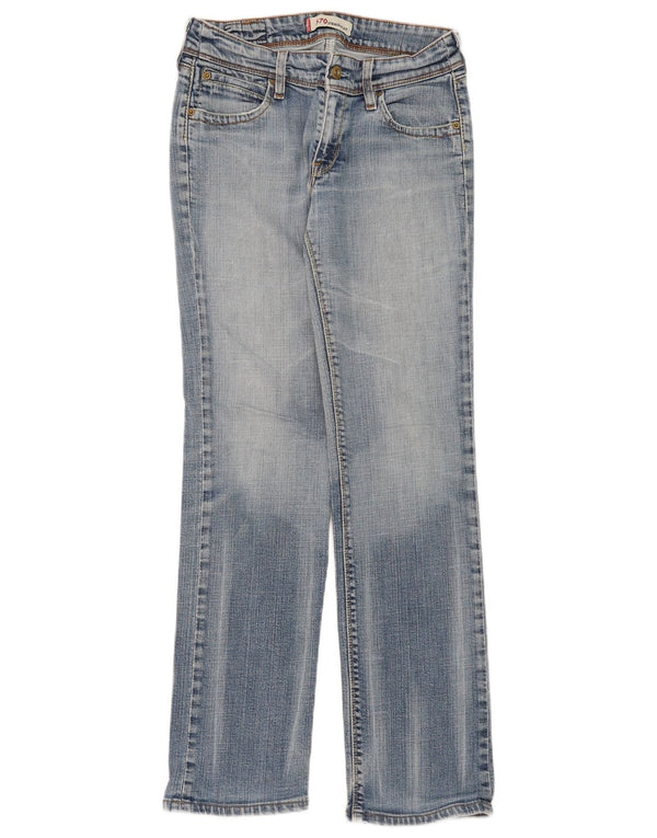 Jeans dritti Levi's 570 da donna W31 L31 in cotone blu