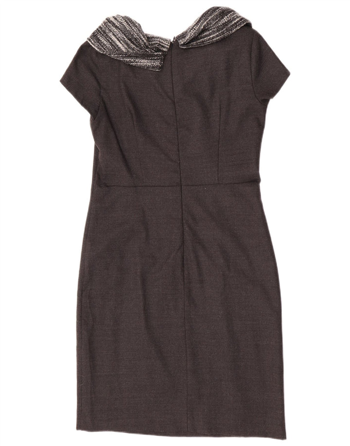 Abito tubino da donna Max & Co. UK 12 Lana grigio medio