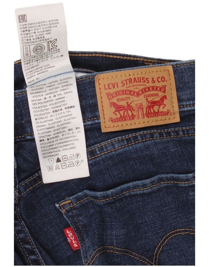 LEVI'S Bermuda in denim da uomo W28 piccolo cotone blu