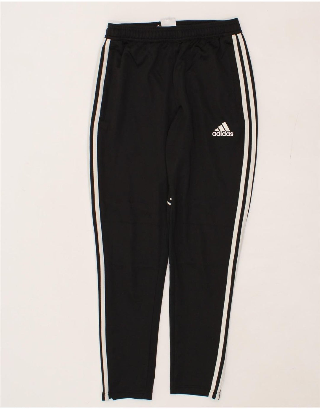 ADIDAS Mens Tracksuit Trousers Small  Black Polyester Vintage Adidas and Second-Hand Adidas from Messina Hembry 
