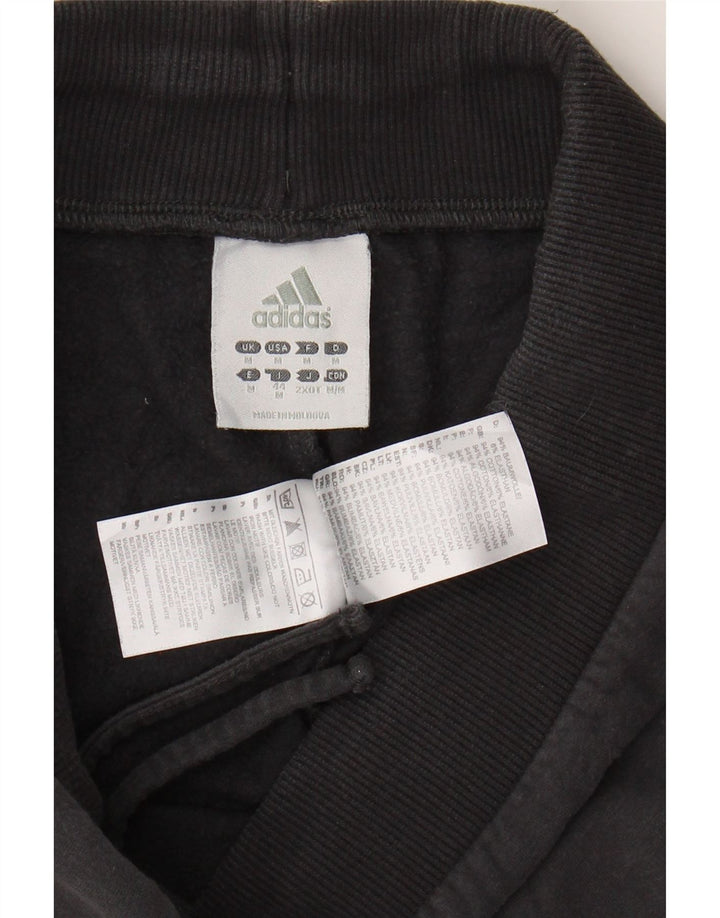 ADIDAS Womens Tracksuit Trousers UK 12 Medium  Grey Cotton Vintage Adidas and Second-Hand Adidas from Messina Hembry 