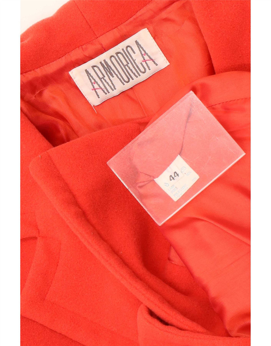 Giacca blazer da donna a 1 bottone Armorica IT 44 lana rossa media