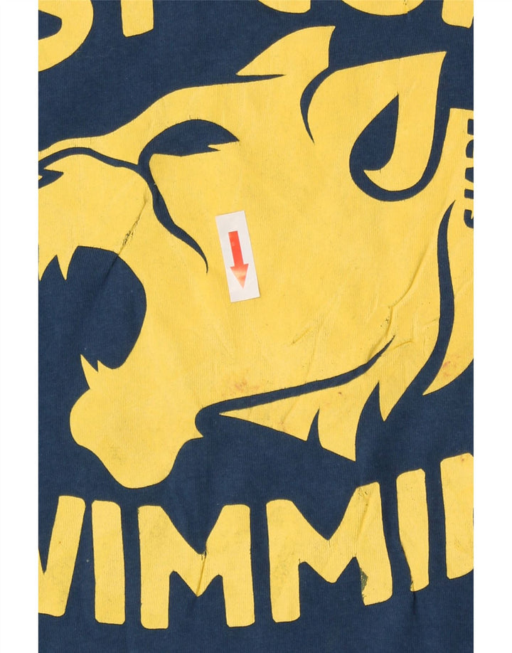 T-shirt grafica da uomo Levi's Top in cotone blu navy medio