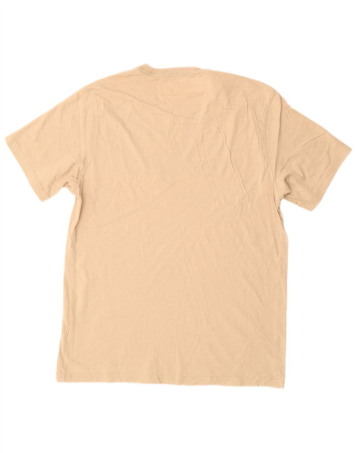 T-shirt grafica da uomo Converse Top in cotone beige medio