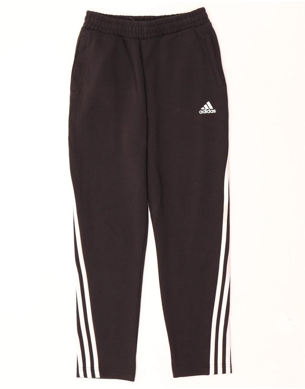 Pantaloni della tuta ADIDAS da bambino 11-12 anni in cotone nero