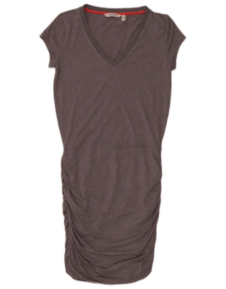 Abito oversize a vita bassa da donna Athleta UK 6 XS poliestere grigio