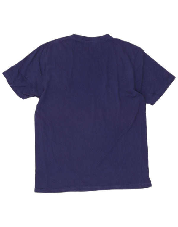 T-shirt grafica da uomo Billabong Top in cotone blu navy medio