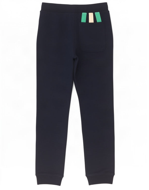 Pantaloni da tuta da uomo Adidas Joggers medi in cotone blu navy