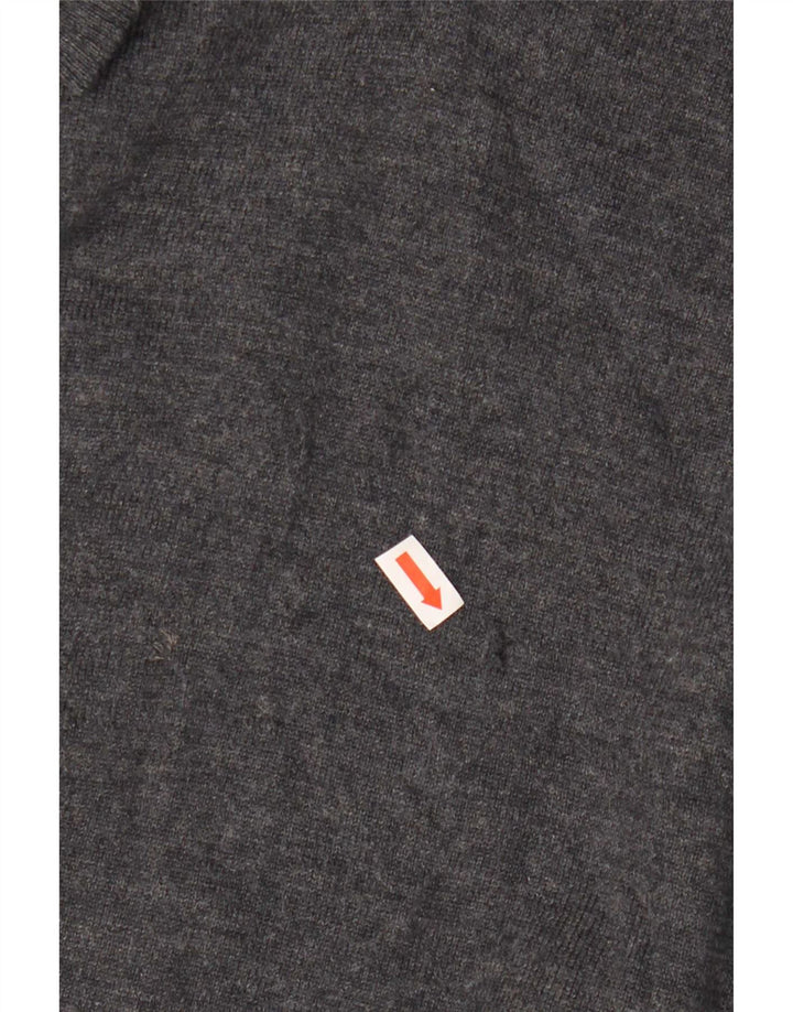 Maglione Zara da uomo con scollo a V XL grigio