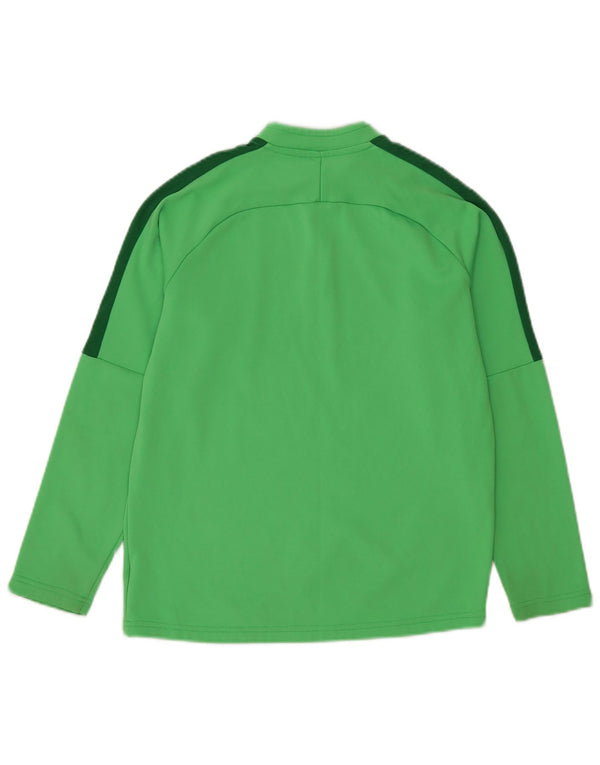 Top della tuta pullover Nike da ragazzo Dri Fit 12-13 anni Large Verde
