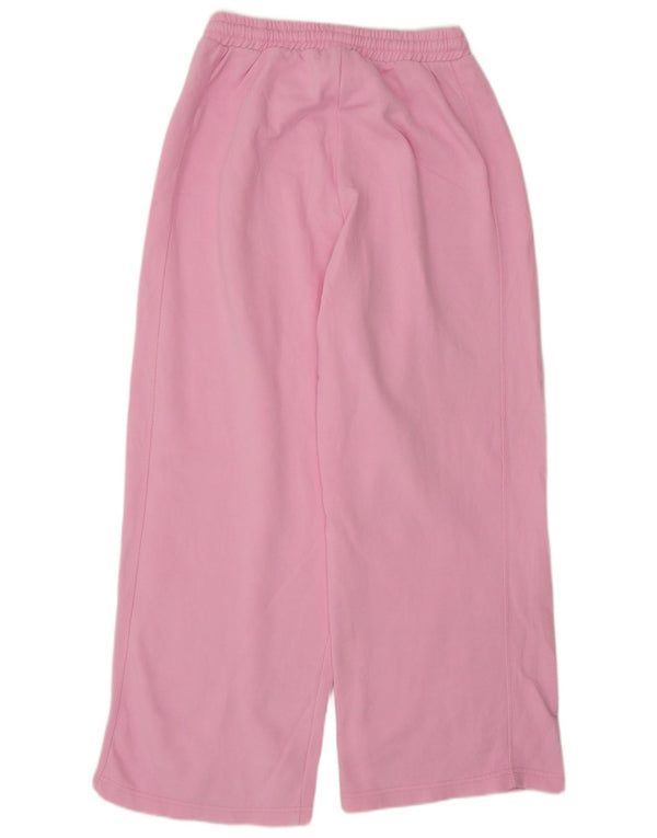 Pantaloni da tuta da donna Zara a gamba larga UK 14 Cotone rosa medio