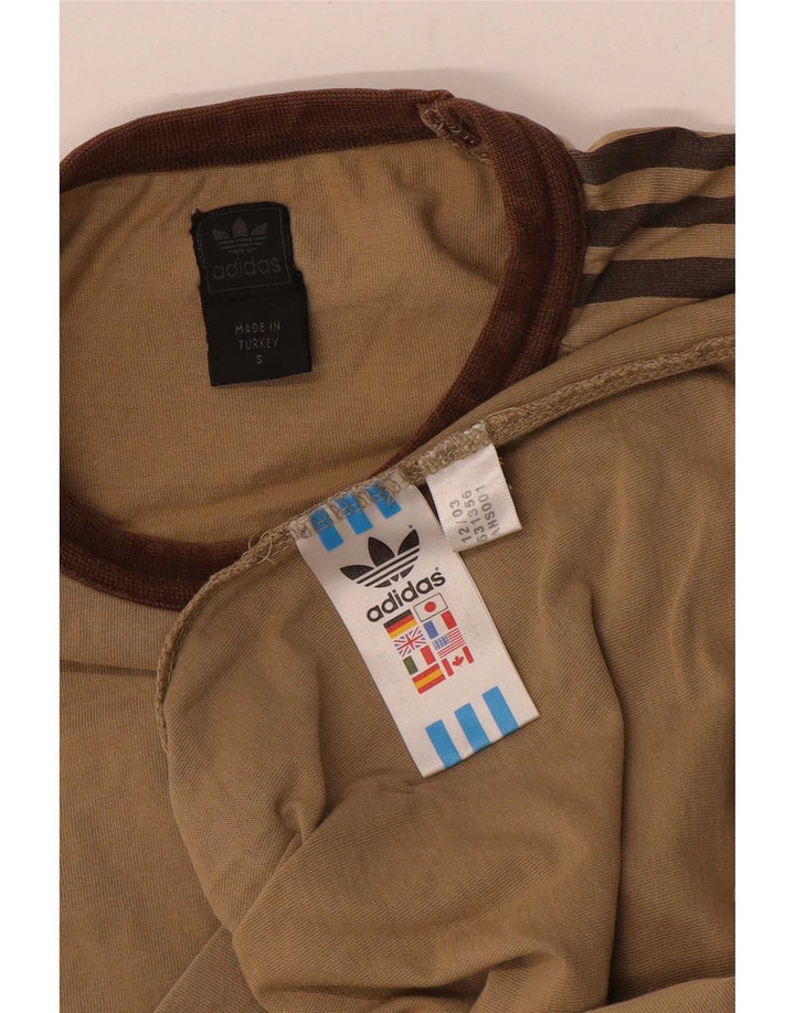 Maglietta Adidas da uomo Top piccola beige