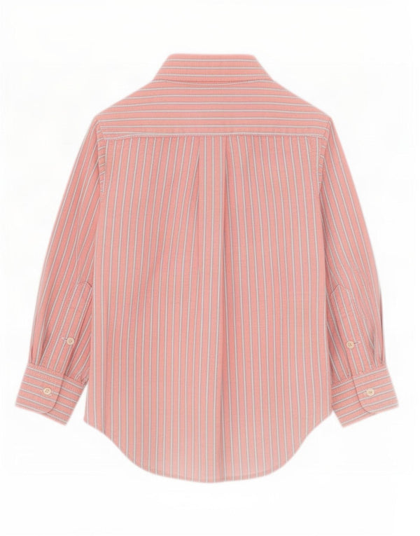 Camicia Ralph Lauren per neonato 18-24 mesi in cotone gessato rosa