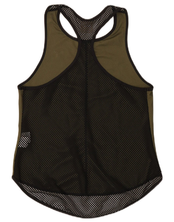 Canotta da donna Puma UK 12 Medium Khaki Poliestere color block