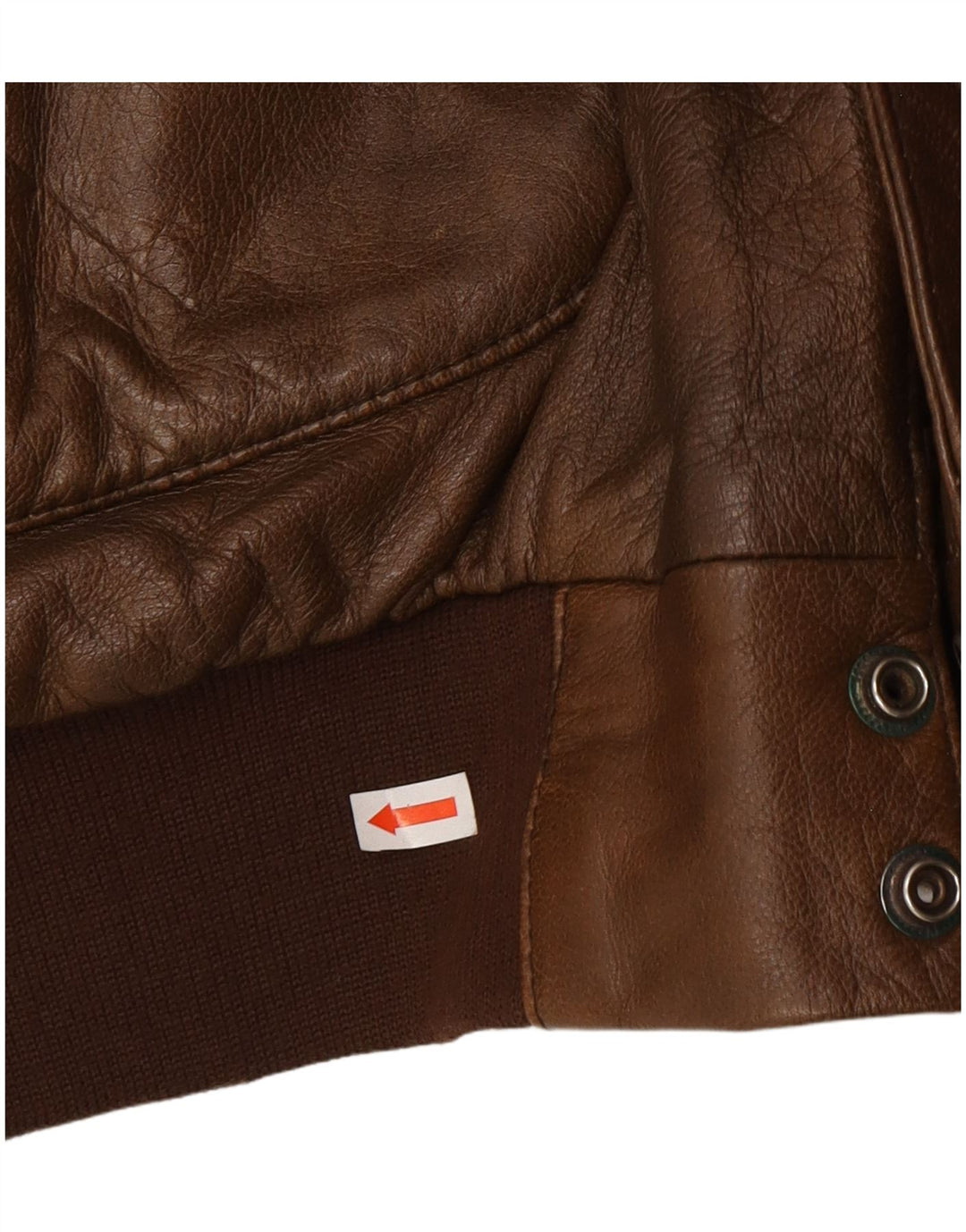 Giacca in pelle da uomo Outback UK 42 XL Pelle marrone