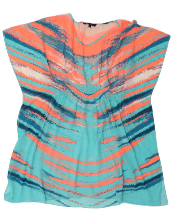 Abito caftano trasparente Marks & Spencer da donna UK 10 piccolo multicolore