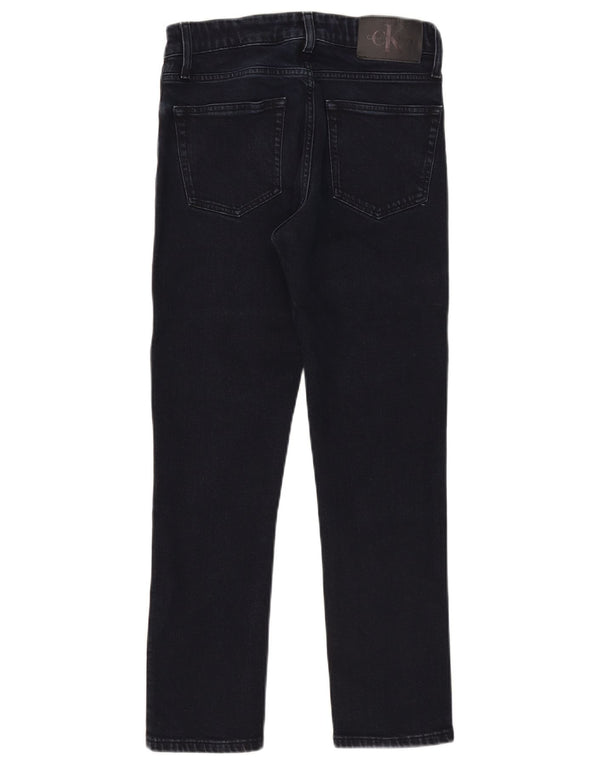 Jeans slim da ragazzo Calvin Klein 13-14 anni W28 L26 Blu navy