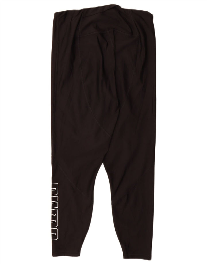 Leggings grafici PUMA da donna UK 14 Large neri