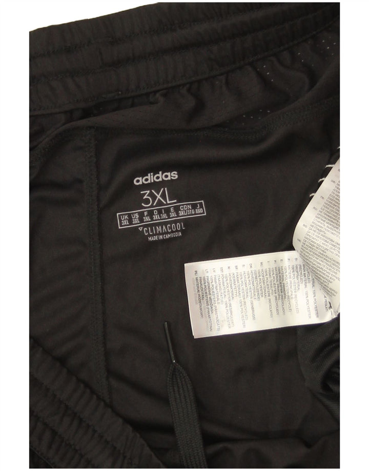Pantaloncini sportivi Adidas Aeroready da uomo 3XL poliestere nero